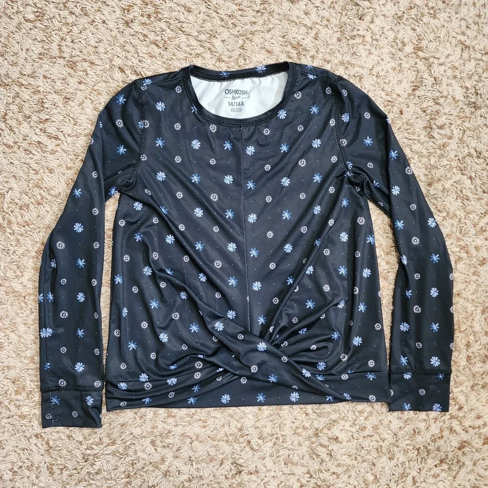OshKosh‎ B'Gosh Girl Sz 14 14A Lot of 7 Romper, Tops, Sweater